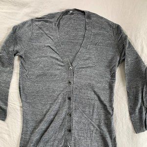 Muji Long linen cardigan - summer weight